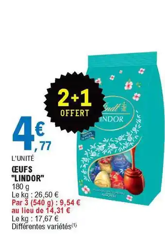 E.Leclerc Oeufs offre