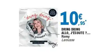 Dring Dring Allo J'écoute ? Larousse