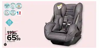 Carrefour Siege auto groupe offre