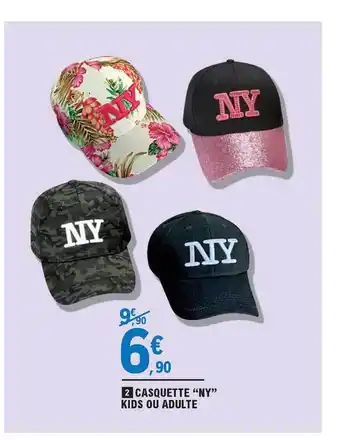 E.Leclerc Casquette offre