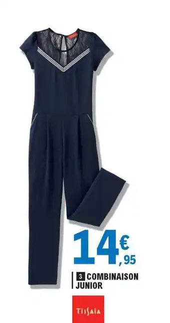 E.Leclerc Combinaison Junior Tissaia offre