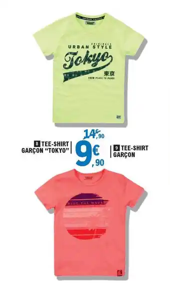 E.Leclerc Tee-shirt Garçon offre