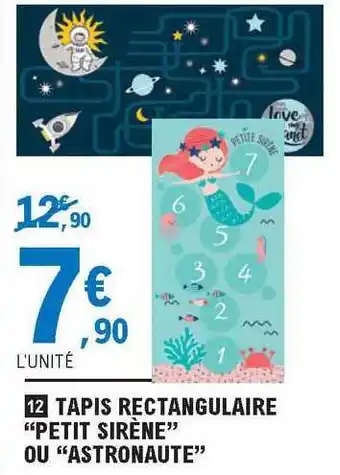 E.Leclerc Tapis Rectangulaire offre