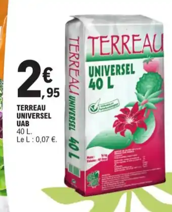 E.Leclerc Terreau universel UAB offre