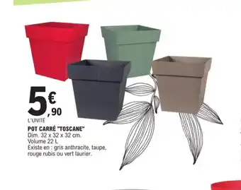 E.Leclerc Pot Carre toscane offre