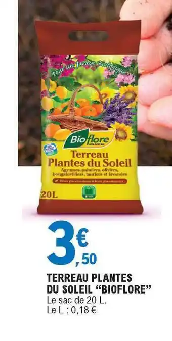E.Leclerc Terreau Plantes Du Soleil offre