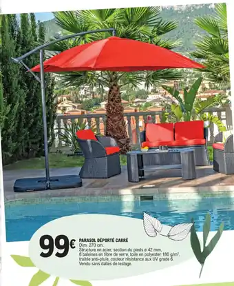 E.Leclerc Parasol deporte carre offre