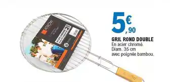 E.Leclerc Gril Rond Double offre