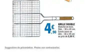 E.Leclerc Grille Double offre