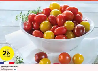 Carrefour Market Tomate cerise mélangée offre
