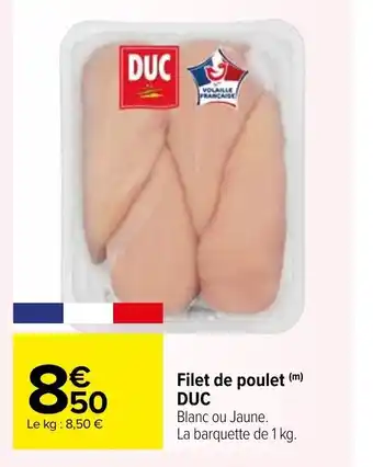 Filet de poulet duc