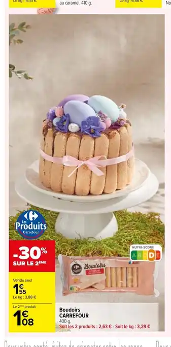 Carrefour Market Boudoirs carrefour offre