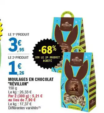 E.Leclerc Moulage En Chocolat offre