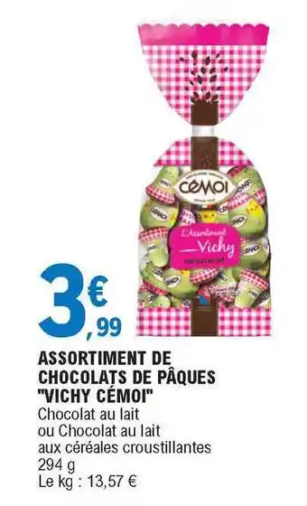 E.Leclerc Assortiment De Chocolats De Pâques offre