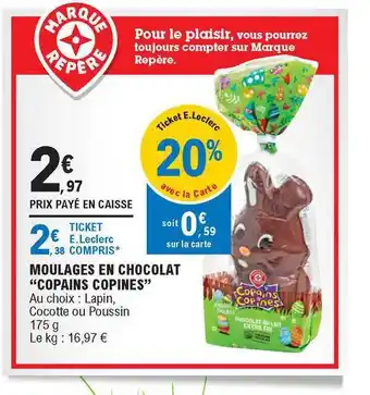 E.Leclerc Moulages En Chocolat offre