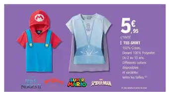 E.Leclerc Tee-shirt offre
