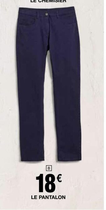 Cora x Carrefour Le pantalon offre
