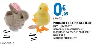 E.Leclerc Poussin Ou Lapin Sauteur offre