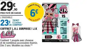 E.Leclerc Coffret L.o.l. Surprise ! J.k. offre