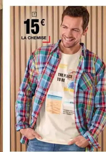 Cora x Carrefour La chemise offre