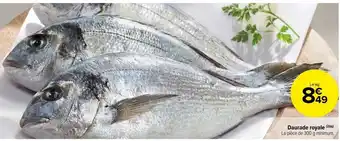 Carrefour Market Daurade royale offre