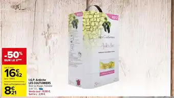 Carrefour Market I.g.p. ardèche les coutumiers offre