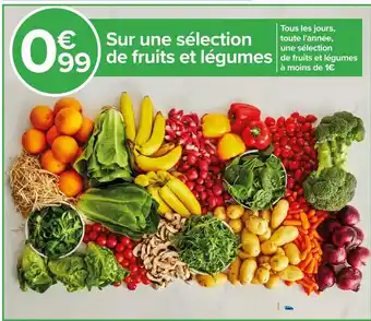 Carrefour Market Fruits et legumes offre
