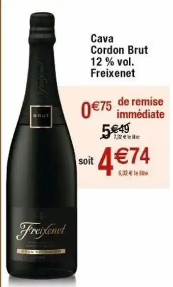 Cora x Carrefour Champagne brut offre