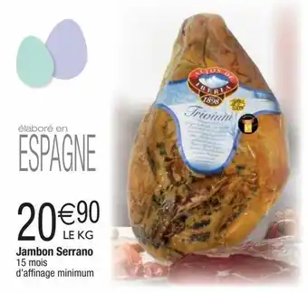 Jambon serrano