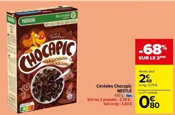 Céréales chocapic nestle