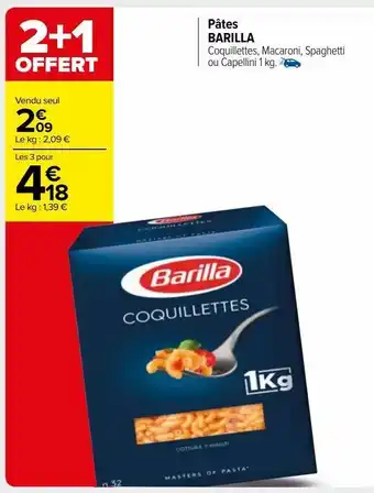 Pates barilla