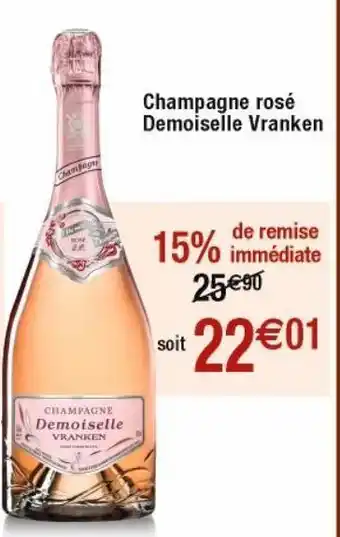 Champagne rosé
