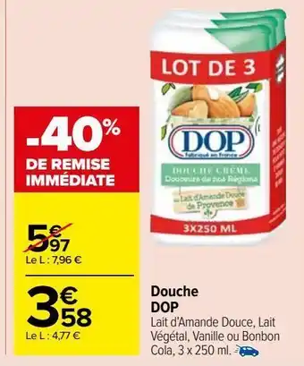 Douche dop