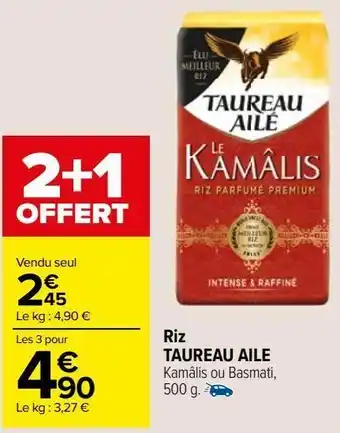Carrefour Market Riz taureau aile offre