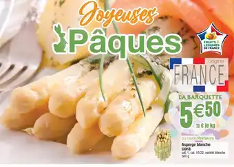 Cora x Carrefour Asperges blanches cora offre