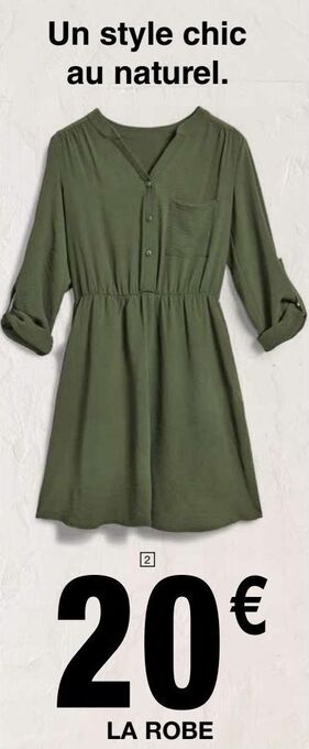 Cora x Carrefour Robe offre