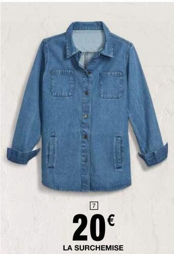 Cora x Carrefour Chemise offre