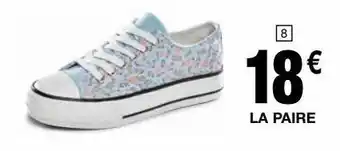Cora x Carrefour Chaussons offre