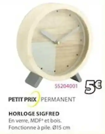 JYSK Horloge Sigfred offre