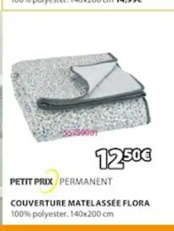 JYSK Couverte Matelassee Flora offre