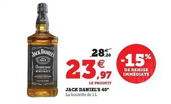 Jack Daniel's 40°