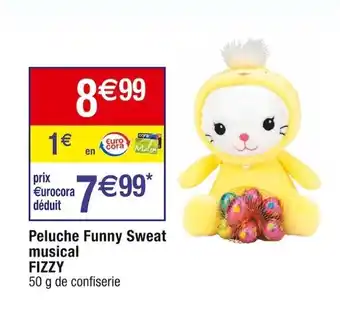 Peluche funny sweat musical FIZZY