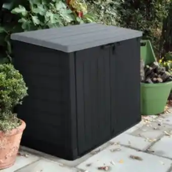 Gamm vert Coffre de jardin en résine multifonctions keter 1200l gris/noir offre
