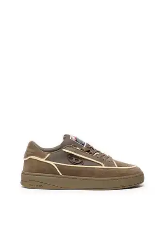 Sneakers en mesh et daim avec finitions en mousse