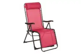 Maxi Bazar Fauteuil relax silos framboise offre