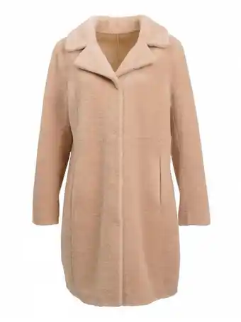 Seven's Oakwood - manteau femme venus long fourrure laine réversible café offre
