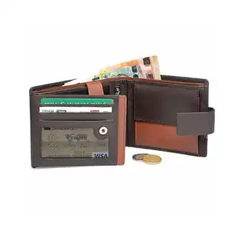 Portefeuille cuir anti-rfid