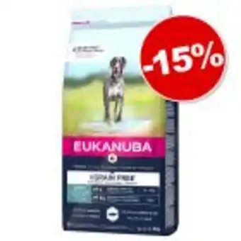 Croquettes eukanuba grain free 3 kg / 12 kg pour chien : 15 % de remise !