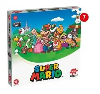 Cora x Carrefour Puzzle 500 pièces mario et ses amis offre