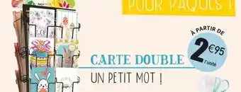 Carte double